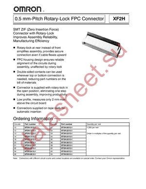 XF2H-3415-1LW datasheet  